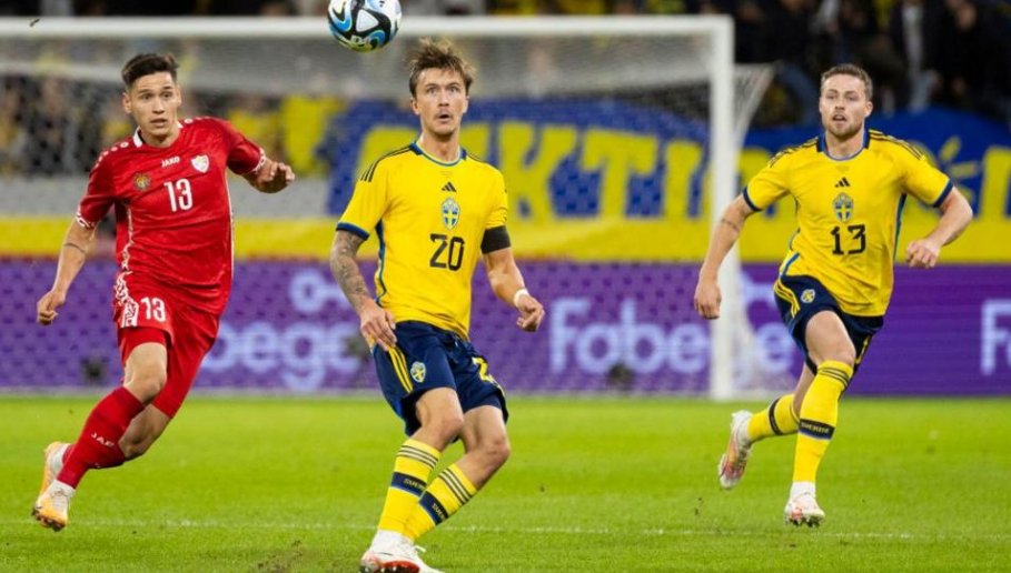 Kristoffer Olsson: Sweden midfielder on ventilator in hospital