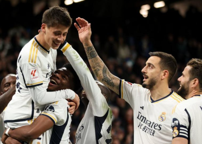 Real Madrid 4-0 Celta Vigo: Vinicius Jr and Arda Guler score in La Liga win